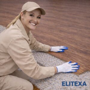 Base aislante autoadhesiva de alta densidad para parquet y suelo laminado.