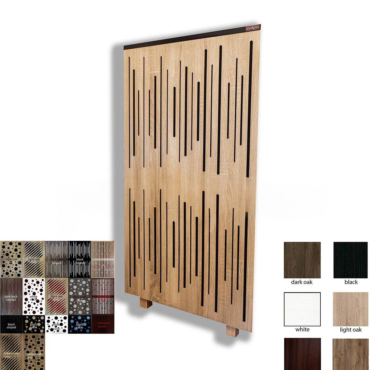 Bass-trap con difusor