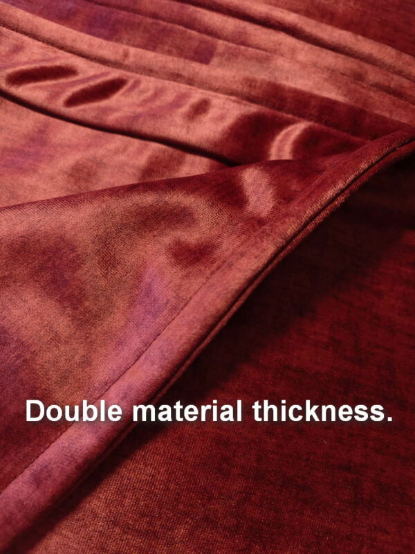 Brava colgar cortinas - material aislante térmico (9)