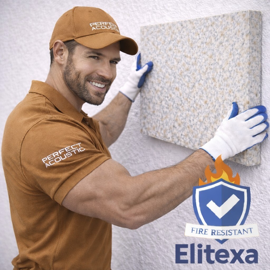 Paneles de espuma Elitexa extradensa fonoabsorbente