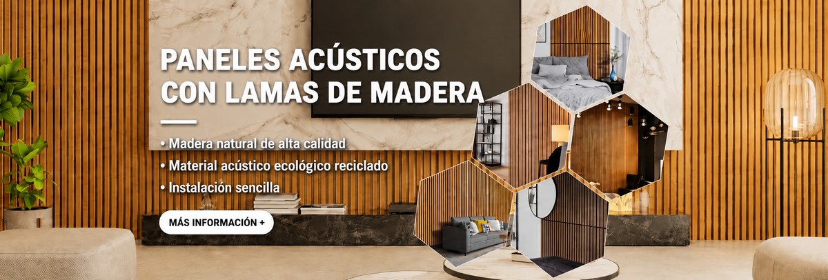 Paneles de listones de madera FREJA la mejor relación calidad-precio