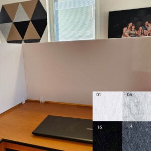 Paneles divisorios oficinas Bilnora 60x60x1.2 cm