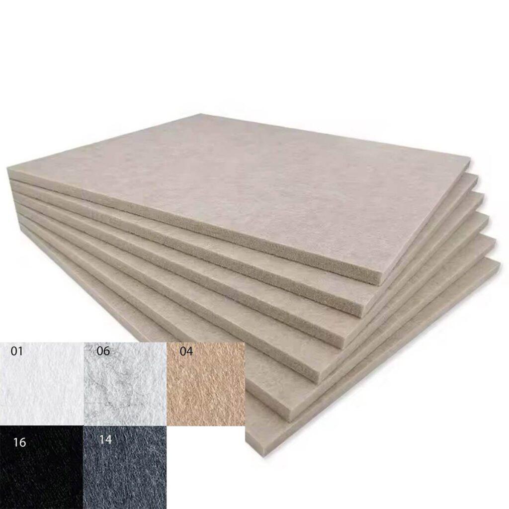 Paneles para aislar sonido de fieltro Bilnora Extra Denso 100x50x2,5cm