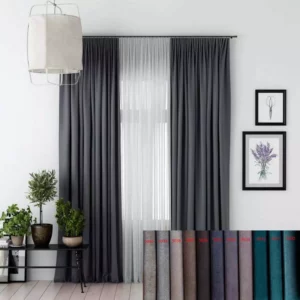 Pike cortinas dobles modernas