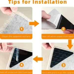 adhesivo antideslizante triangular de 10,5x7,5x7,5 cm