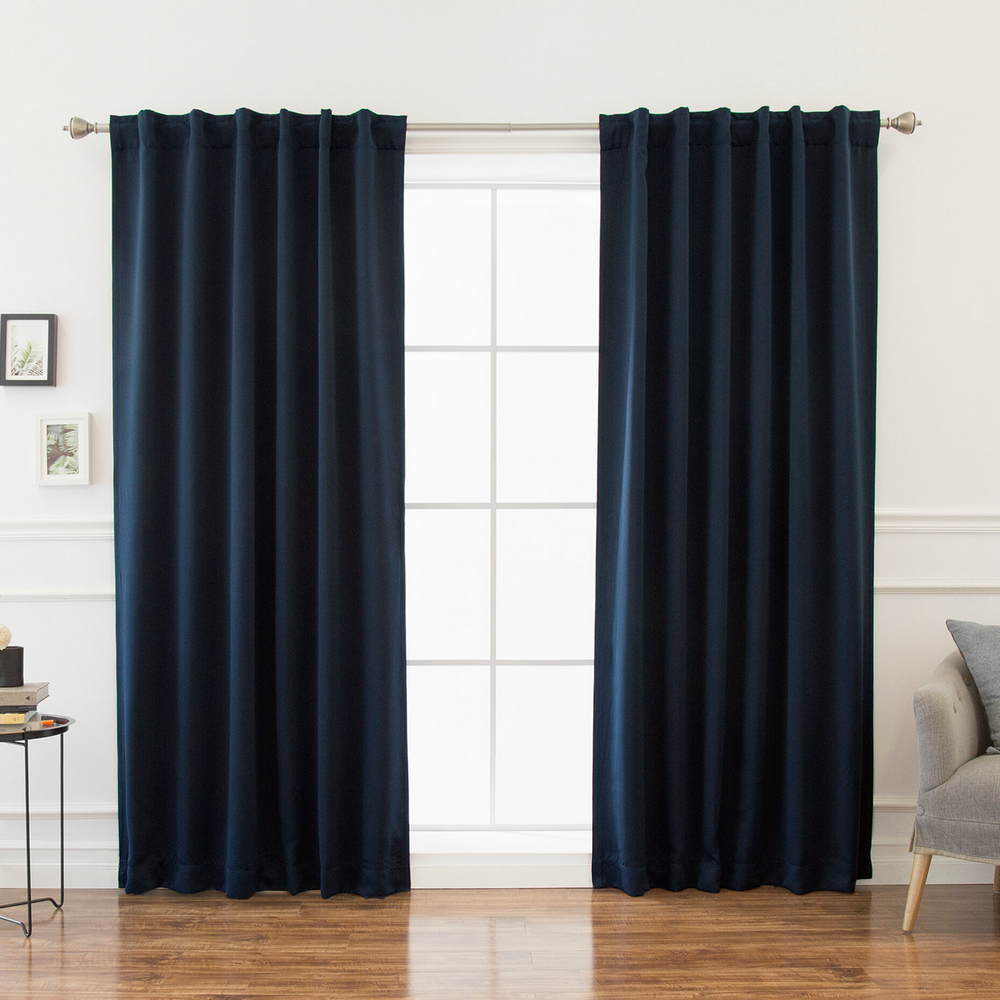 cortinas termicas para puertas en azul