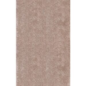 luxury-harmony-alfombra-tono-neutro-01000-textura Primer plano de la alfombra Luxury Harmony 01000 en tono neutro beige topo, mostrando su superficie densa, uniforme y ligeramente jaspeada.